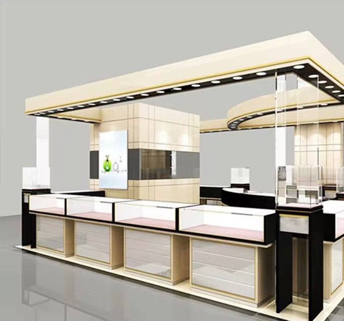 Vitrina Chioșc Bijuterii De Vând Chioșc Mall