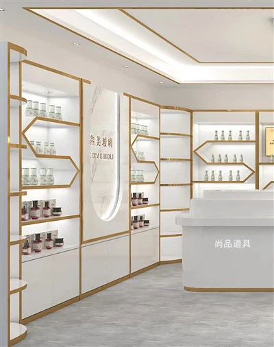 Afișare showroom pentru mall -uri pentru magazine pentru magazin cosmetic