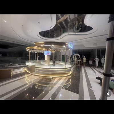Vitrine de bijuterii din lemn Chiosc Mall