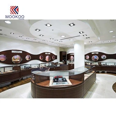 High End bijuterii Showcase Counter Bijuterii Display Design