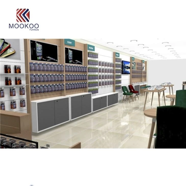 Mobilă pentru magazin de telefon mobil  3 D Design