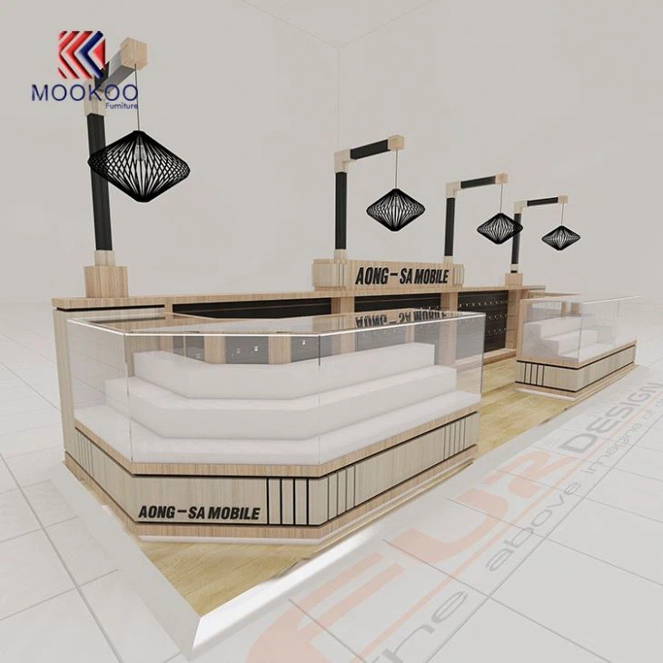 Custom Cellphone Display Kiosk