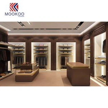 Magazin de îmbrăcăminte pentru bărbați Design Interior